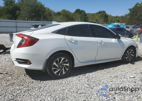 2017 Honda Civic Ex from USA, damaged, VIN 19XFC2F71HE028233